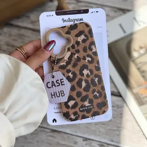 قاب پلنگی قهوه ای Bonne Case آیفون (کدC2054)