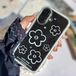قاب گل آبی نگین دار(کدC2084)