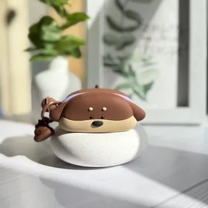 کاور ایرپاد Cartoon Puppy سیلیکونی با آویز (کدa0239)