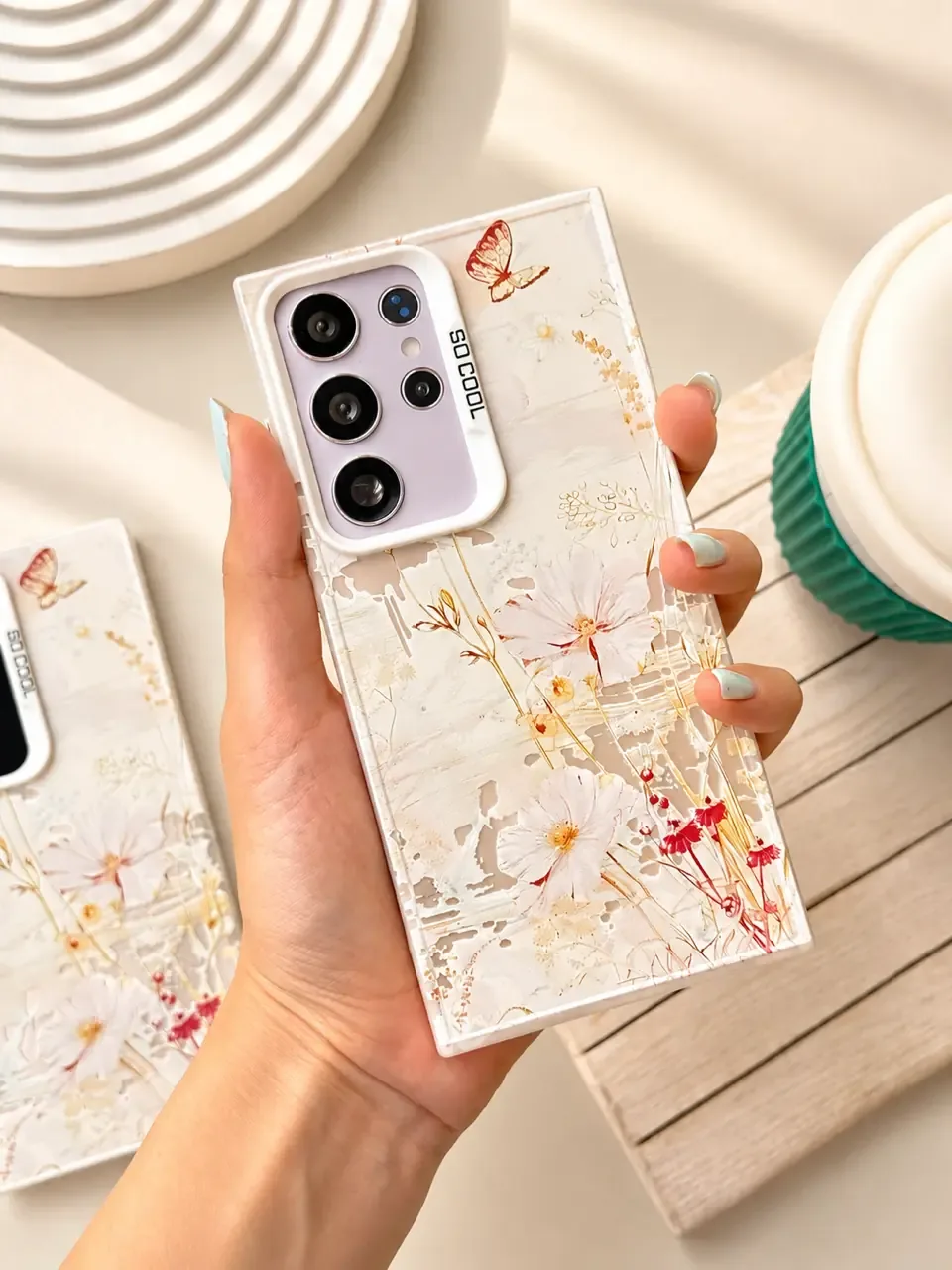 قاب SoCool Butterfly Bloom (کدC2248) - Image 8