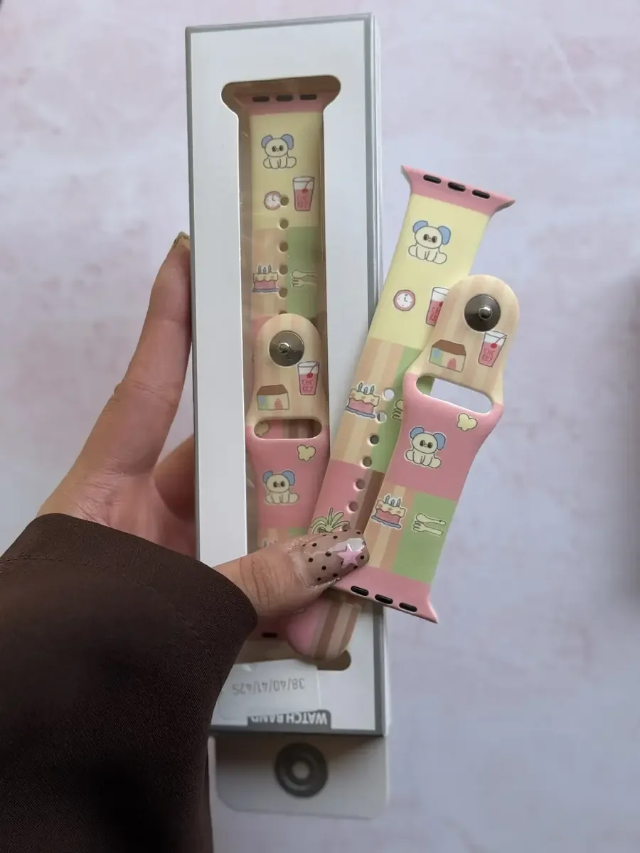 بند اپل واچ سیلیکونی فانتزی (کدw5084) - Image 2