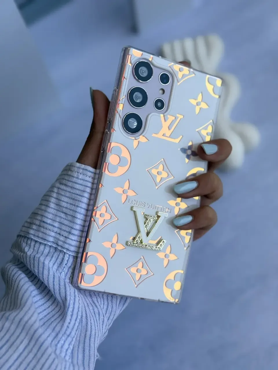 قاب Louis Vuitton هولوگرامی سامسونگ و شیائومی (کدC2221)