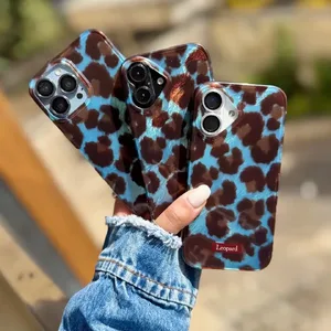 قاب Aqua Leopard آیفون (کدC2088)