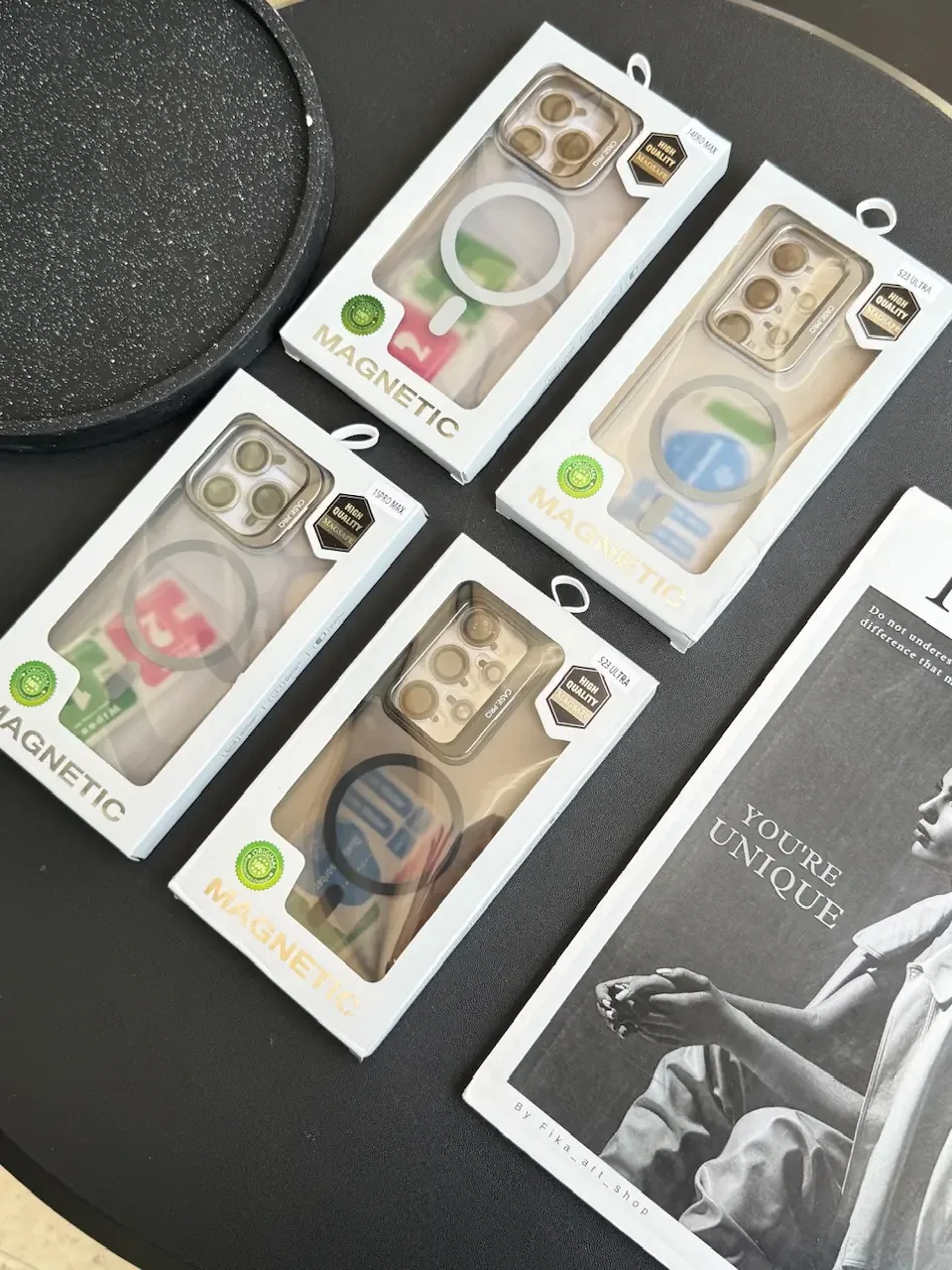قاب Matte CasePro Lens with MagSafe استند شو با لنز رینگی (کدC1608) - Image 12