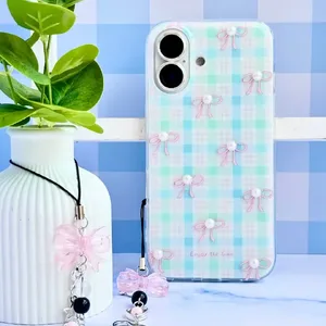 قاب Pink Seoul با آویز (کدC2031)