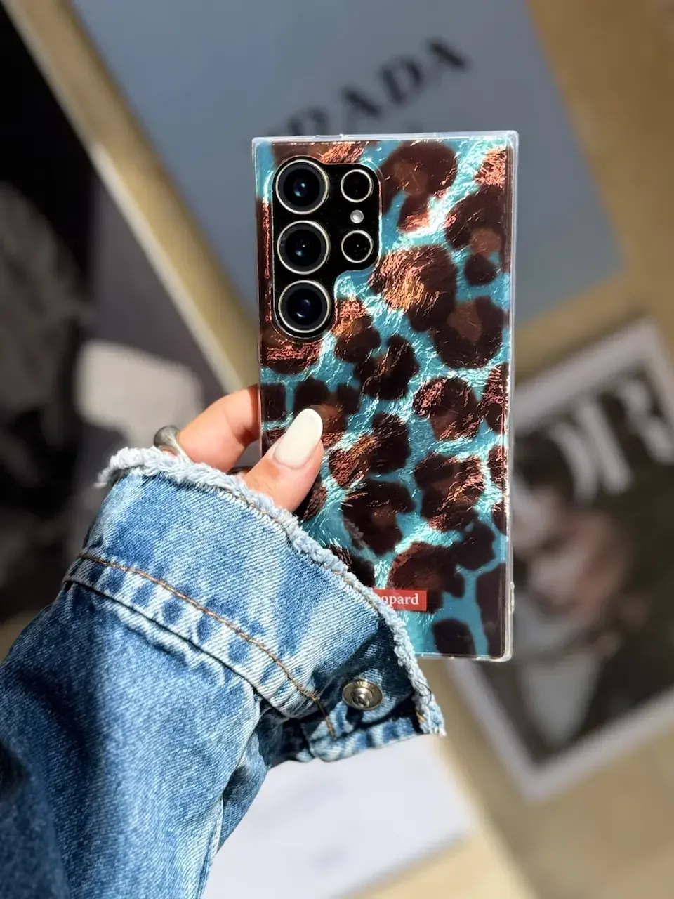 قاب Aqua Leopard سامسونگ و شیائومی (کدC2088)